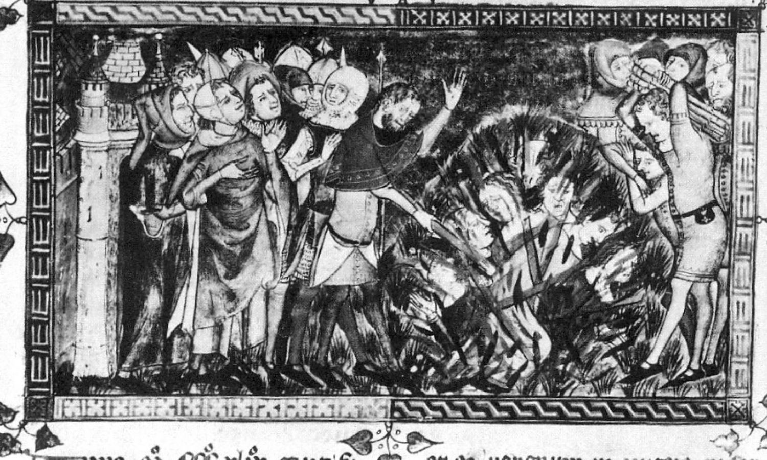 OTD in 1349: Between 100 and 3000 Jews were killed in riots in The Erfurt Massacre in the town of Erfurt