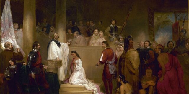 OTD in 1614: American Indian princess Pocahontas married English tobacco planter