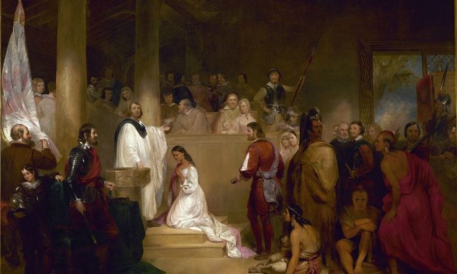 OTD in 1614: American Indian princess Pocahontas married English tobacco planter