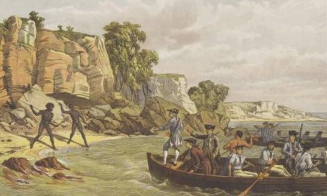 OTD in 1770: Captain James Cook arrived at the shore in New South Wales