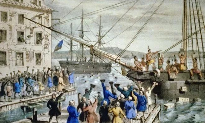 OTD in 1773: The Boston Tea Party protest occurred.