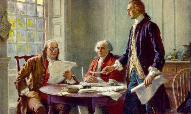 OTD in 1776: The United States of America declared their Independence from Britain.