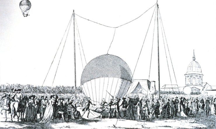 OTD in 1783: French chemistry and physics teacher Jean-François Pilâtre de Rozier made his first successful balloon flight.