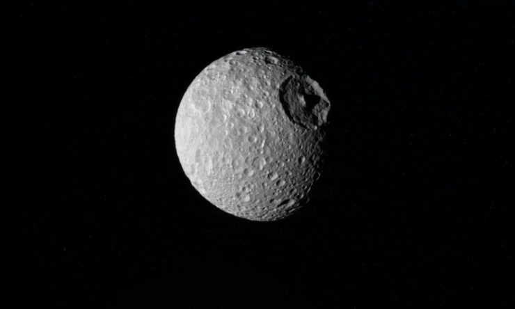 OTD in 1789: German-British astronomer William Herschel discovered the moon of Saturn "Mimas."