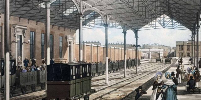 OTD in 1837: London Euston railway station officially opened.