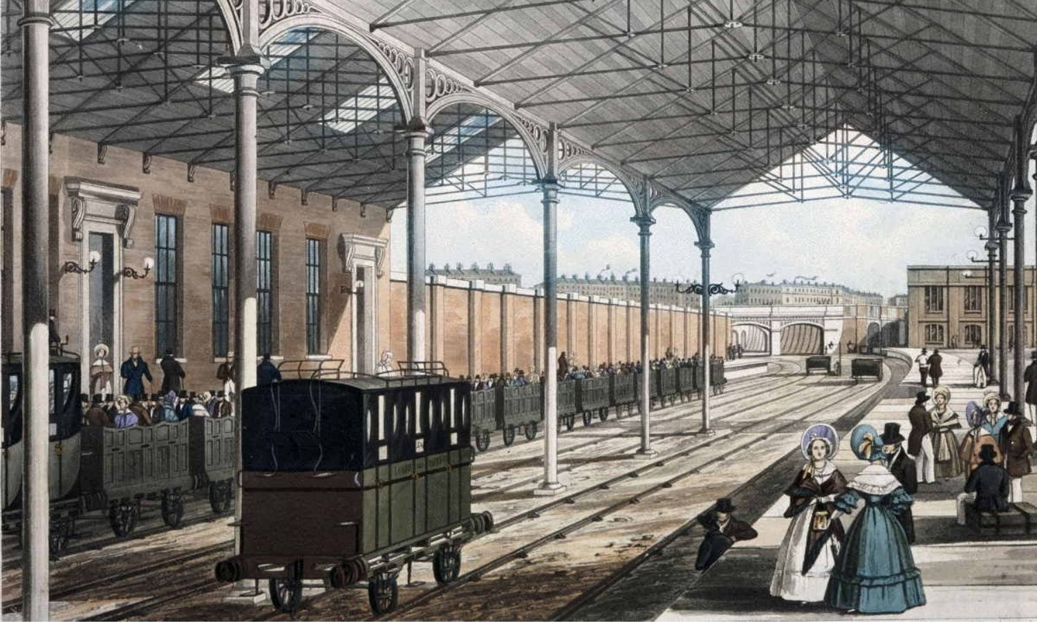 OTD in 1837: London Euston railway station officially opened.