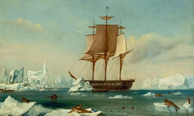OTD in 1840: Charles Wilkes discovered Antarctica during an American Naval Expedition.