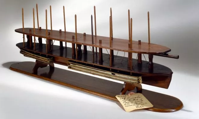 OTD in 1849: Abraham Lincoln received a patent for a device that would lift a boat over shoals and obstructions.