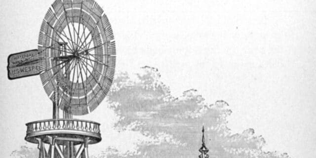 OTD in 1854: Daniel Halladay patented the self-governing windmill.