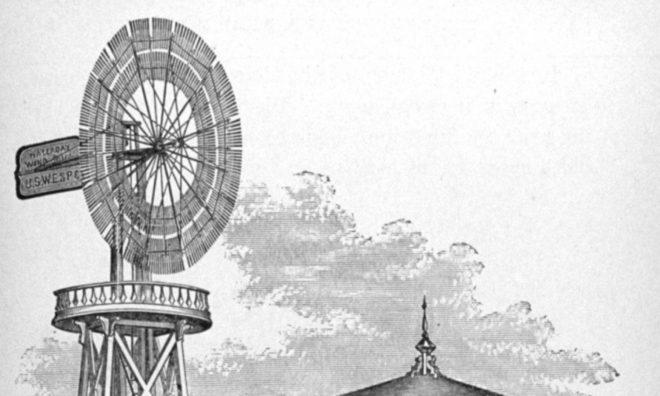 OTD in 1854: Daniel Halladay patented the self-governing windmill.