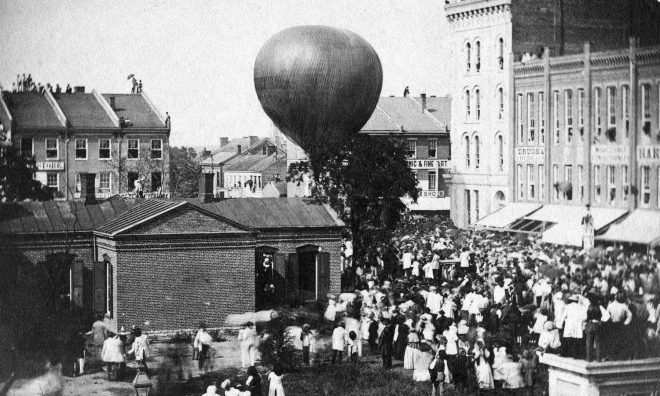 OTD in 1859: Balloonist John Wise started the world's first air mail service by balloon from Lafayette to Crawfordsville