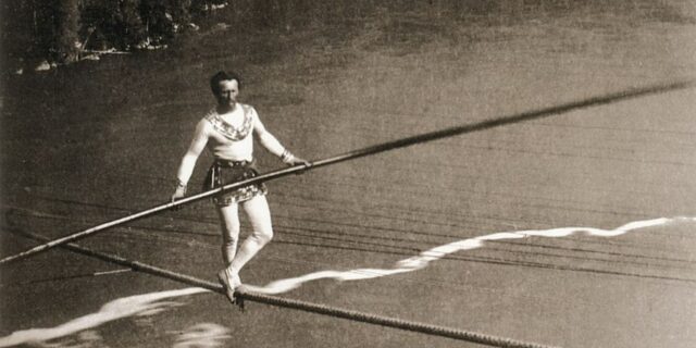 OTD in 1859: Charles Blondin became the first person to cross Niagara Falls by walking across a tightrope.