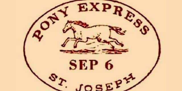 OTD in 1860: The mail delivery system known as the Pony Express started.
