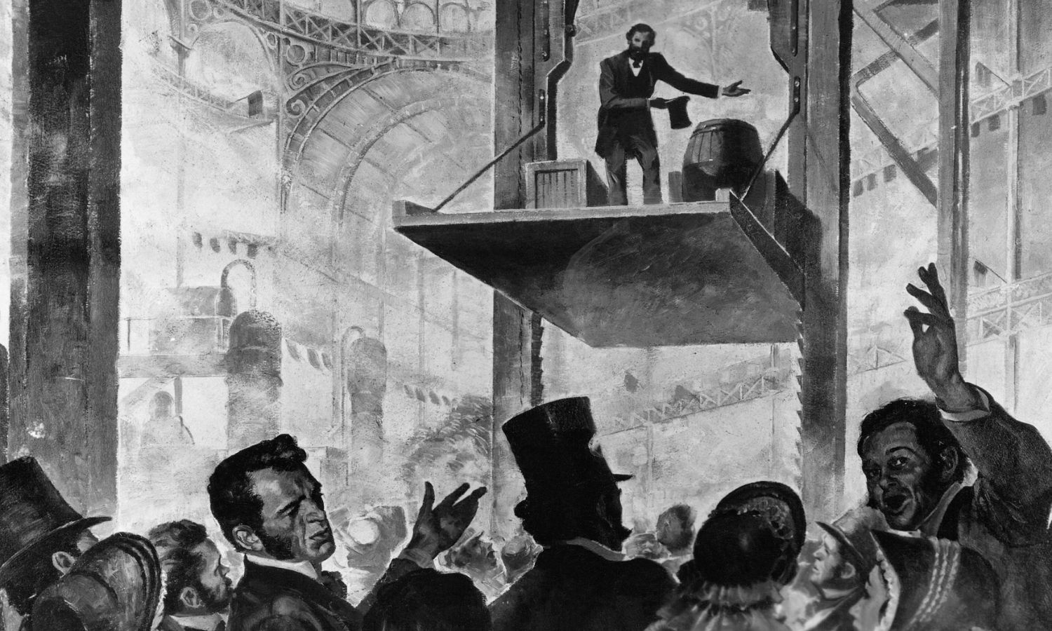 OTD in 1861: Inventor Elisha Otis acquired a patent for a steam engine for elevators.