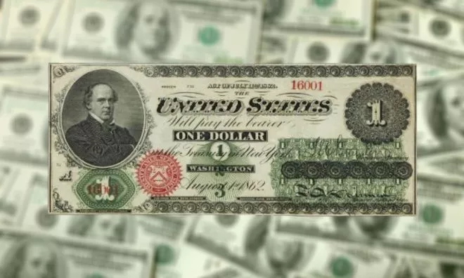 OTD in 1862: US paper money was first introduced into circulation after the passing of the Legal Tender Act to help finance the Civil War.