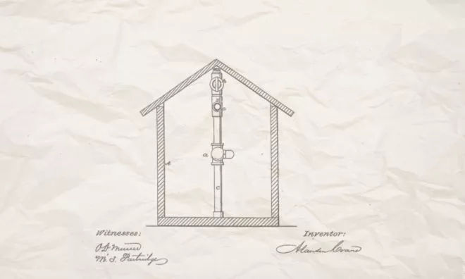 OTD in 1863: The first US fire extinguisher patent was granted to Alanson Crane