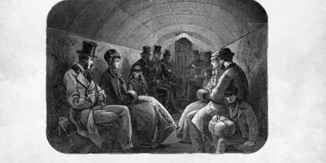 OTD in 1870: The Tower Subway in London became the first underground tube railway to open.