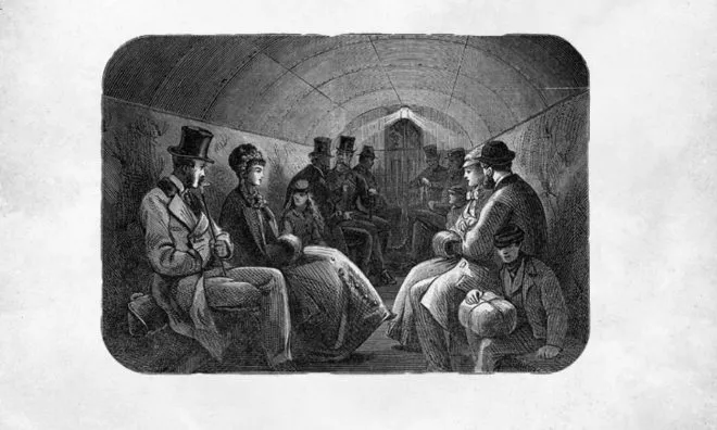 OTD in 1870: The Tower Subway in London became the first underground tube railway to open.