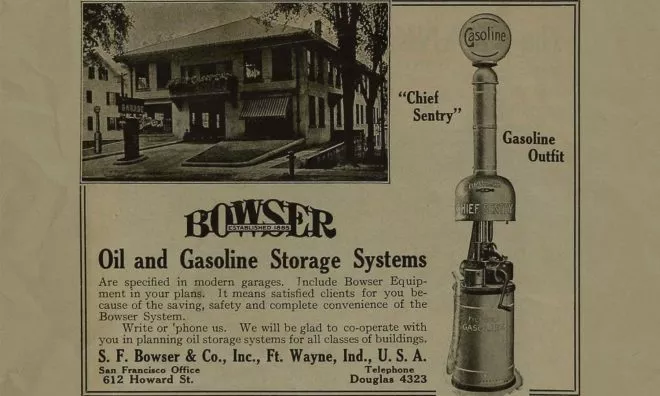 OTD in 1885: Sylvanus Bowser's invention of the gasoline pump was delivered to a dealer in Fort Wayne