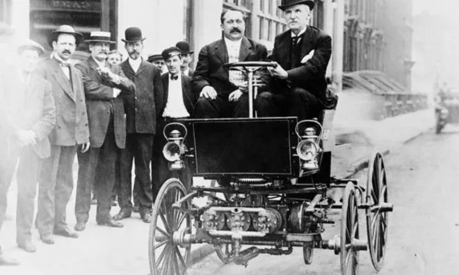 OTD in 1895: George B. Selden was granted the patent for a gasoline internal combustion engine car.