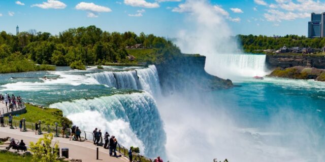 OTD in 1903: The iconic Niagara Falls waterfall ran out of water during a drought.