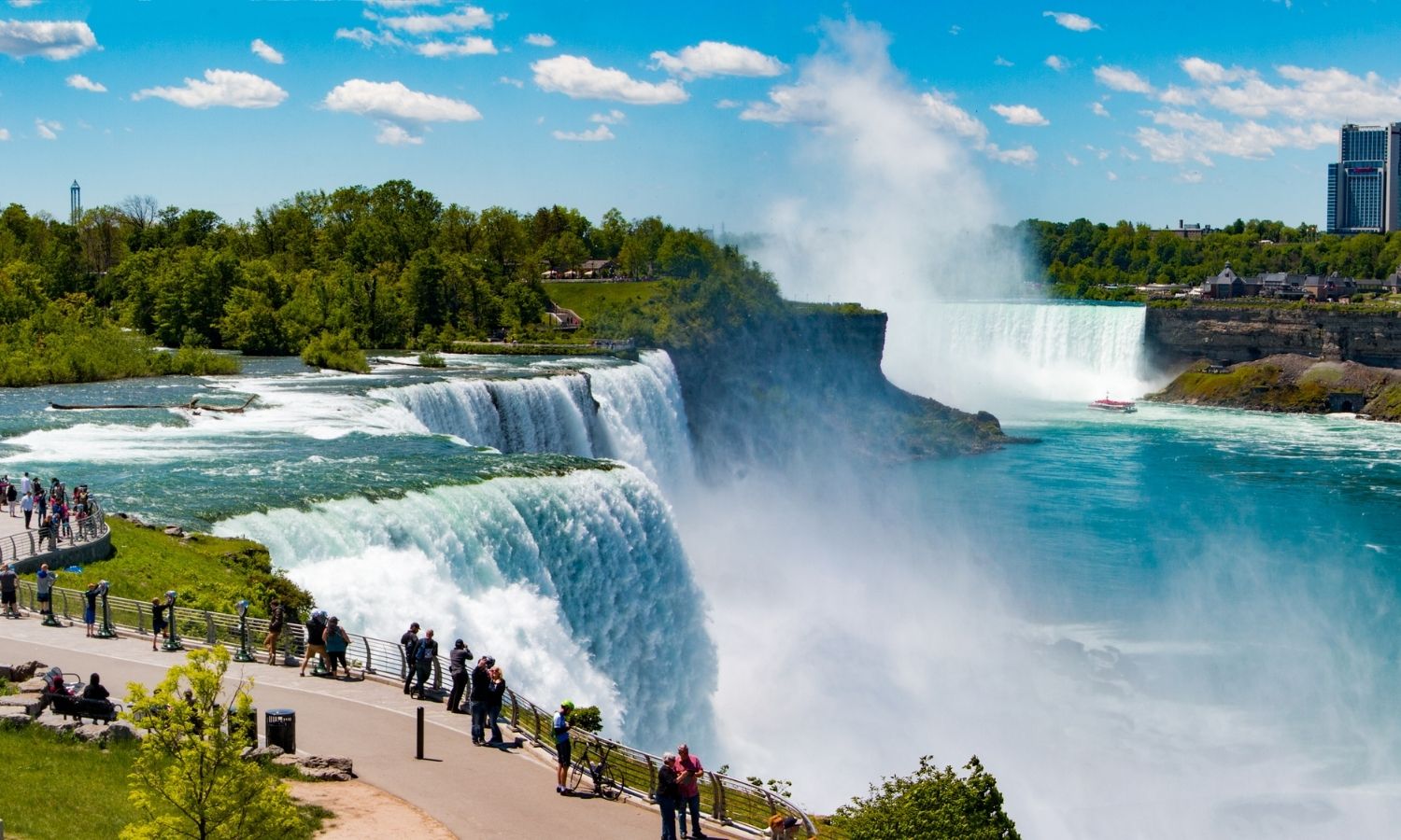 OTD in 1903: The iconic Niagara Falls waterfall ran out of water during a drought.
