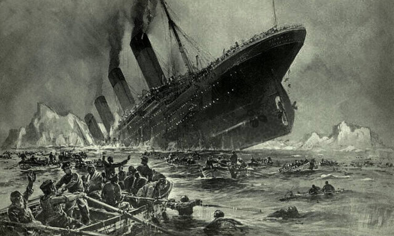OTD in 1912: The Titanic sunk at 2:20 am in the North Atlantic Ocean off the coast of Newfoundland.