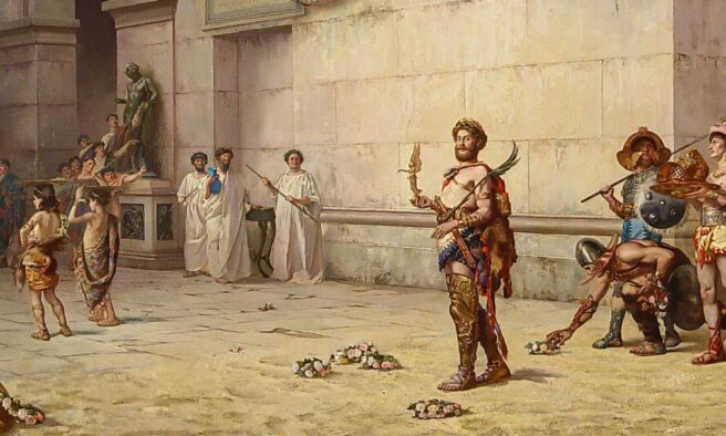 OTD in 192: Roman Emperor Commodus survived an assassination attempt.