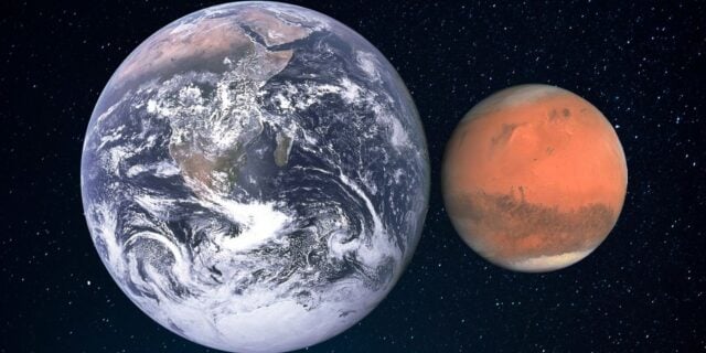 OTD in 1924: Mars had a "close encounter" with Earth at 34.8 million miles apart.