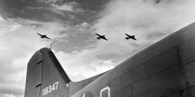 OTD in 1945: Planes dropped bombs across Dresden