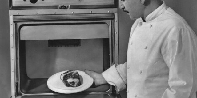 OTD in 1945: Inventor Percy L. Spencer patented the Microwave Oven.