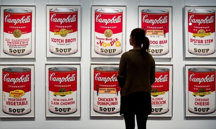 OTD in 1962: Andy Warhol presented his artwork for the first time at the Ferus Gallery