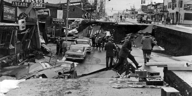 OTD in 1964: A 9.2 magnitude earthquake occurred in Alaska.