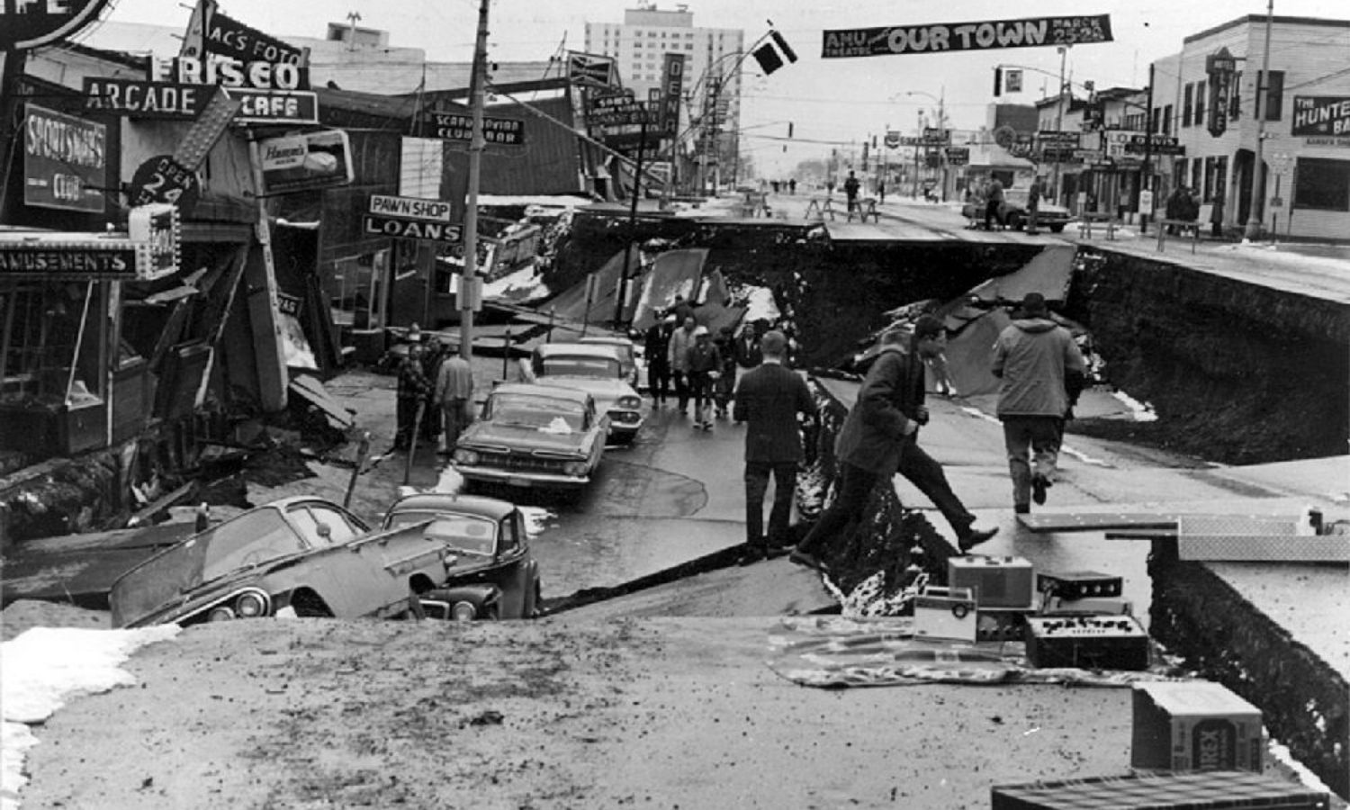 OTD in 1964: A 9.2 magnitude earthquake occurred in Alaska.