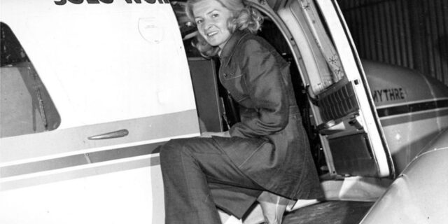 OTD in 1966: Sheila Scott became the first woman to fly solo around the world.