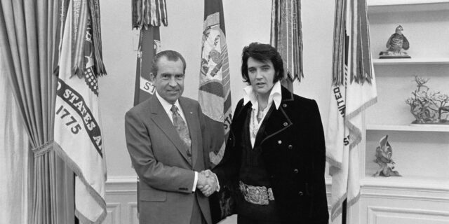 OTD in 1970: Elvis Presley met President Richard Nixon in the White House.