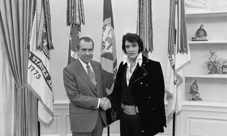OTD in 1970: Elvis Presley met President Richard Nixon in the White House.