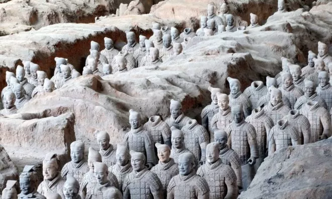 OTD in 1974: China's famous Terracotta Army was uncovered by a group of farmers near Xi'an