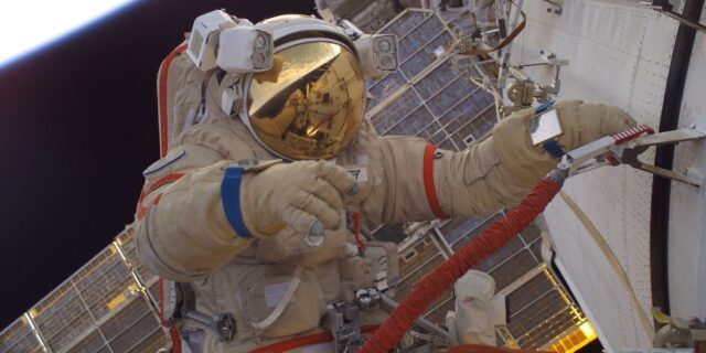 OTD in 1977: The first spacewalk was made by the Soviet cosmonaut Georgy Grechko during Salyut 6 EO-1 mission.