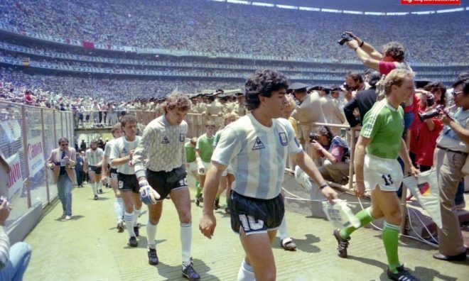 OTD in 1986: Argentina won West Germany at the FIFA World Cup Final held in Mexico City.