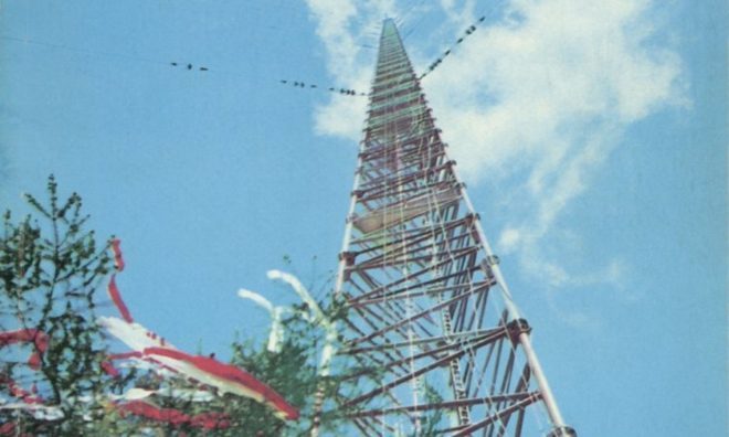 OTD in 1991: The Warsaw Radio Mast in Poland malfunctioned and collapsed.