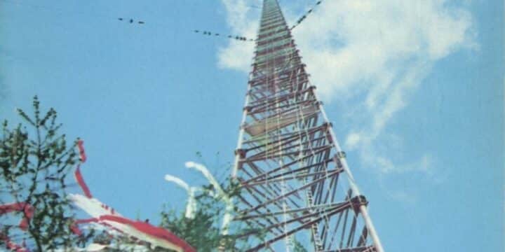 OTD in 1991: The Warsaw Radio Mast in Poland malfunctioned and collapsed.