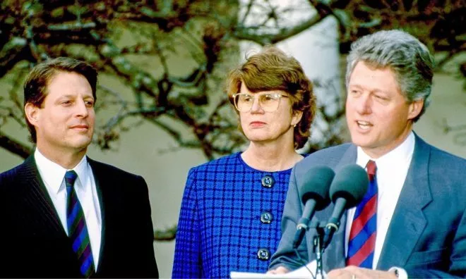 OTD in 1993: Janet Reno became the first female to be appointed US Attorney General by President Clinton.