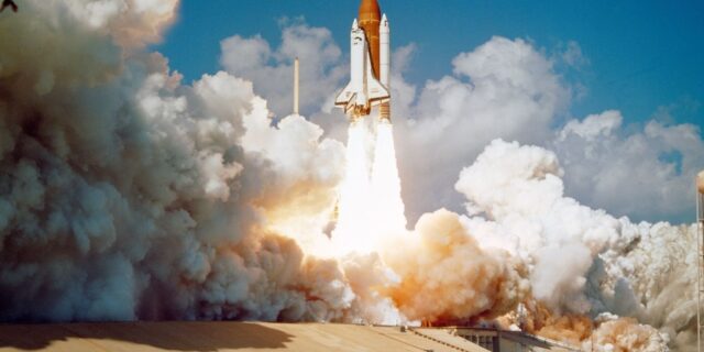 OTD in 1995: The population of space hit a new record with 13 astronauts.