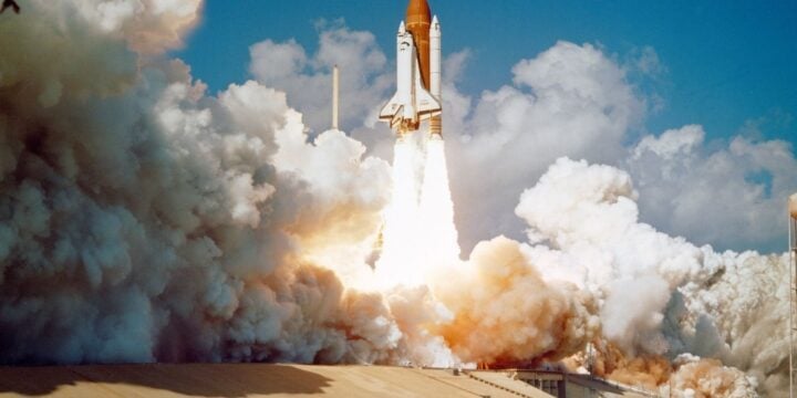 OTD in 1995: The population of space hit a new record with 13 astronauts.