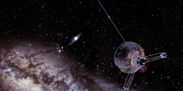 OTD in 1998: The Pioneer 10 spacecraft passed NASA's Voyager 1 to become the farthest artificial object in space.