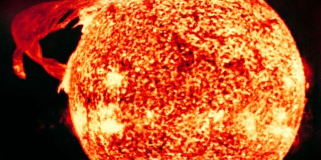 OTD in 2004: Physicists in New Zealand observed a record-breaking solar flair.