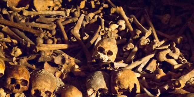 OTD in 2015: A mass grave of 42 victims of the bubonic plague was found at Liverpool Street Station in London
