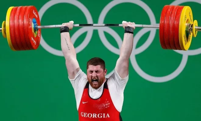 OTD in 2016: Georgian heavyweight-lifting champion Lasha Talakhadze smashed a world record by lifting an incredible 473 kg.