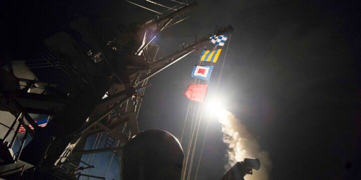 OTD in 2017: Donald Trump launched 59 missiles into Syria.